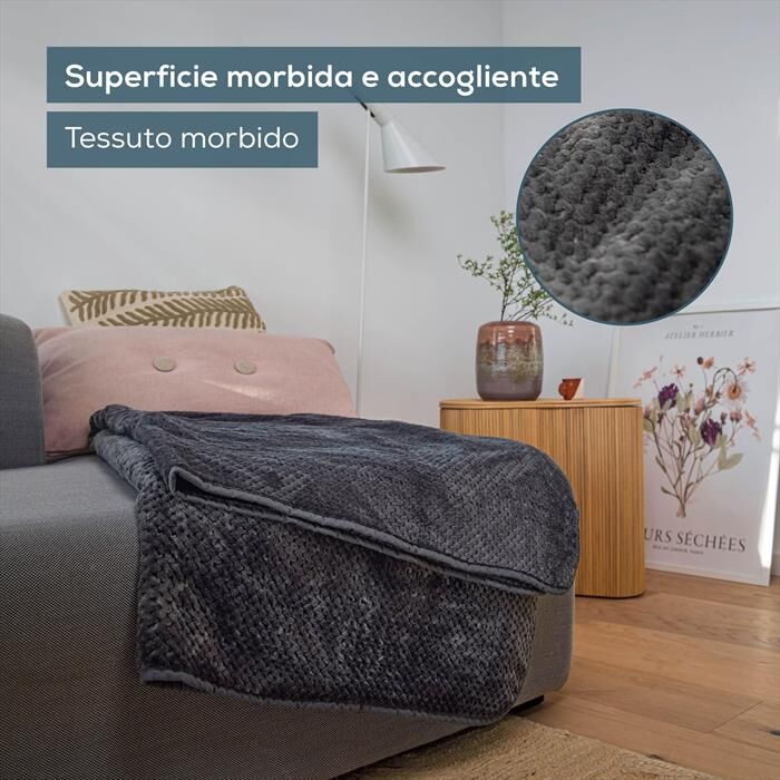 BEURER Termocoperta Hd 65-grigio