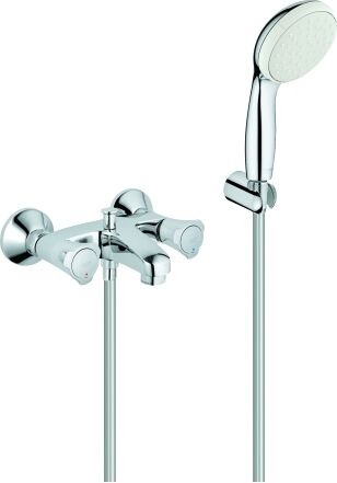 Costa Grohe 2546010A chromé, avec set de douche Relexaflex