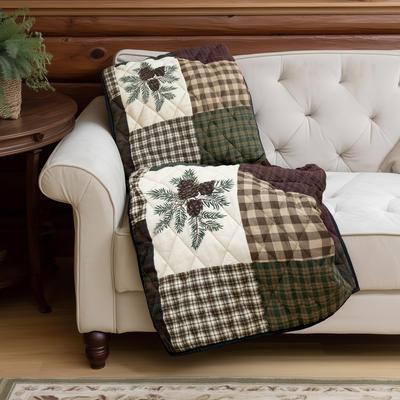 Your Lifestyle by Donna Sharp Pine Panels Throw