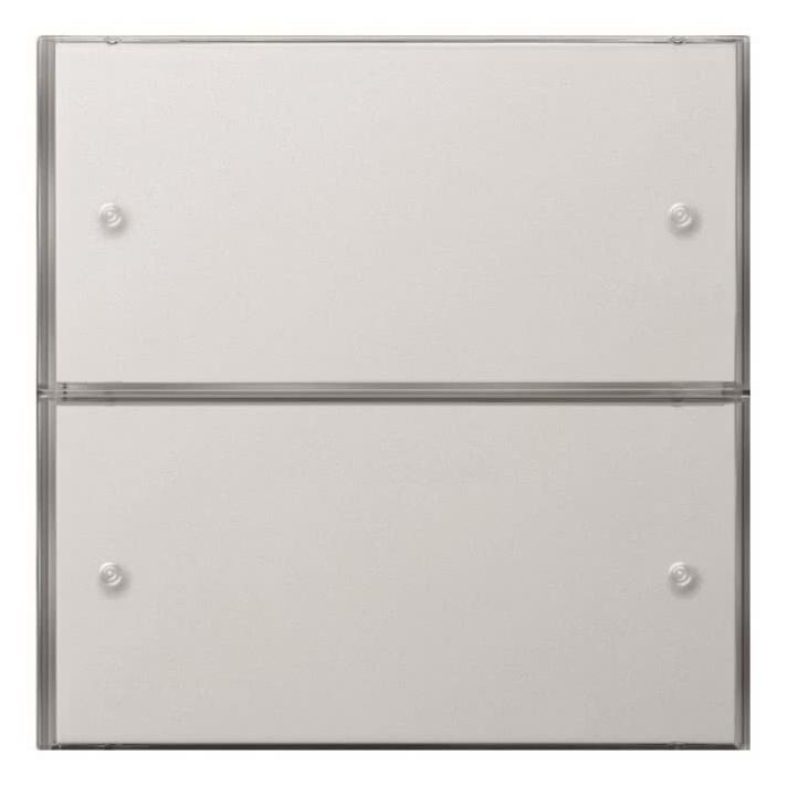 Gira Tastsensor 3 Komfort 2-fach 2032112 KNX Flächenschalter reinweiss (2032112)