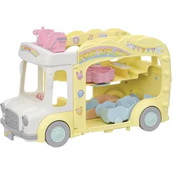 Sylvanian Families Rainbow Fun Nursery Bus