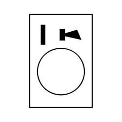 Schneider Electric ZB2BY4985 ZB2BY4985 Einlegeschild beschriftbar (L x B) 40 mm x 30 mm Signalhorn-Symbol 1 St. Piece