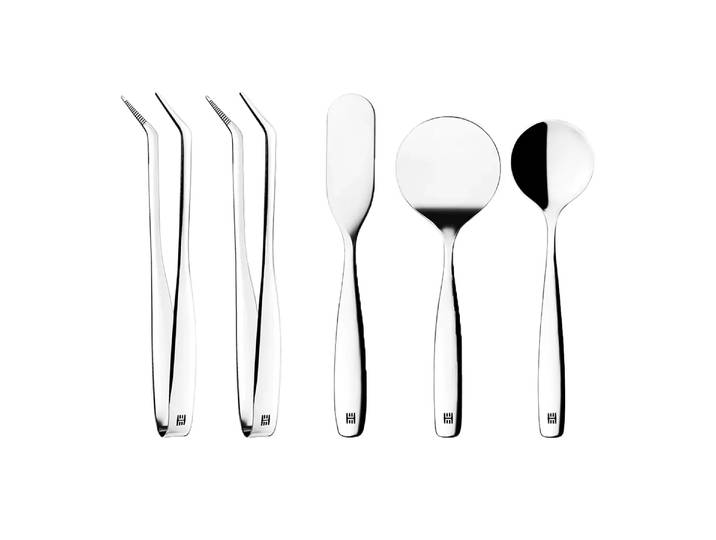 Hardanger Bestikk Ensemble de couverts pour buffet Hardanger 5 pièces Acier inoxydable