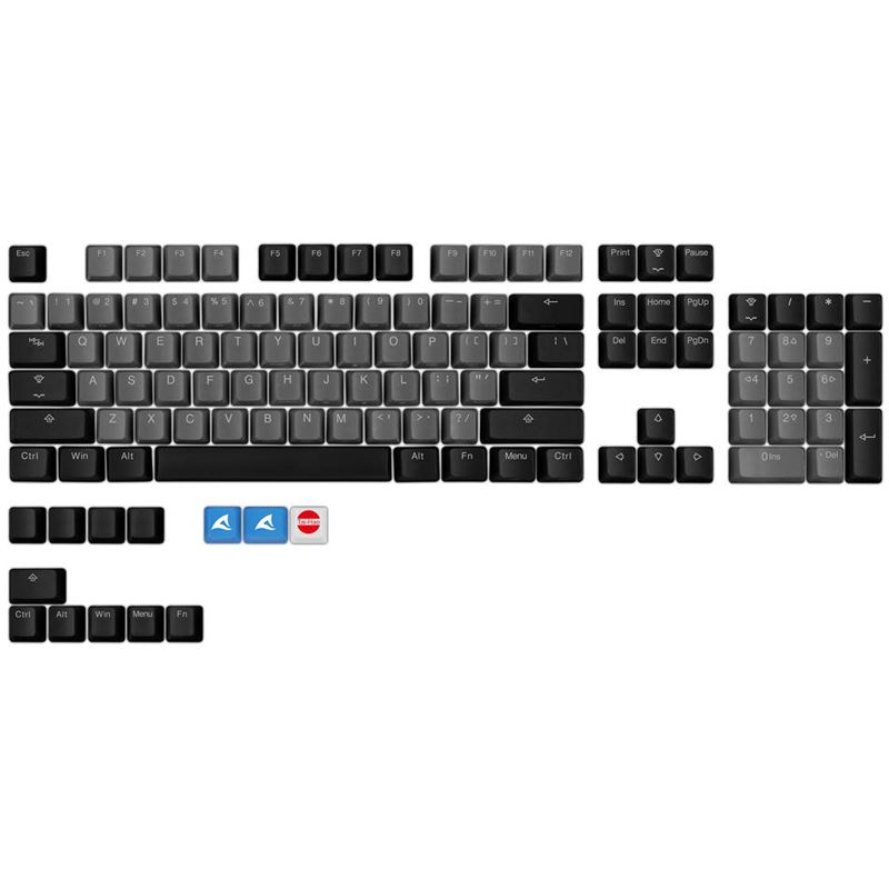 Sharkoon SKILLER SAC20 (schwarz, 114 Stück, ANSI-Layout (US))