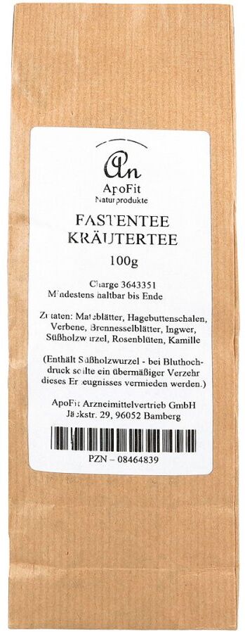 ApoFit Fastentee Kräutertee