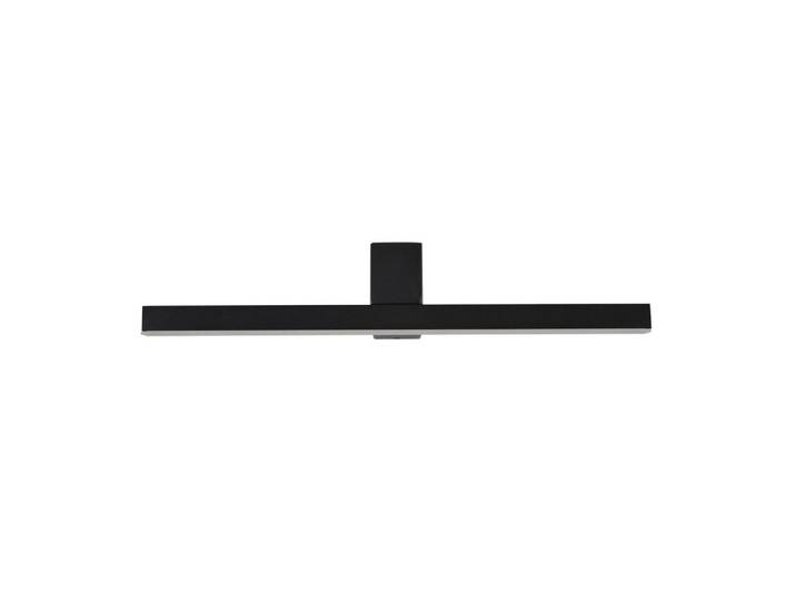 Spiegelleuchte Nevada, Schwarz, Metall, 40x7 cm, RoHS, Lampen & Leuchten, Innenbeleuchtung, Wandleuchten, Spiegelleuchten