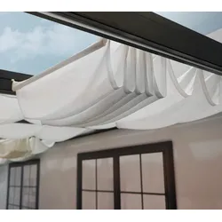 Palram - Canopia Sonnensegel für Terrassendach Stockholm | Weiß | 340x660 cm - Weiß