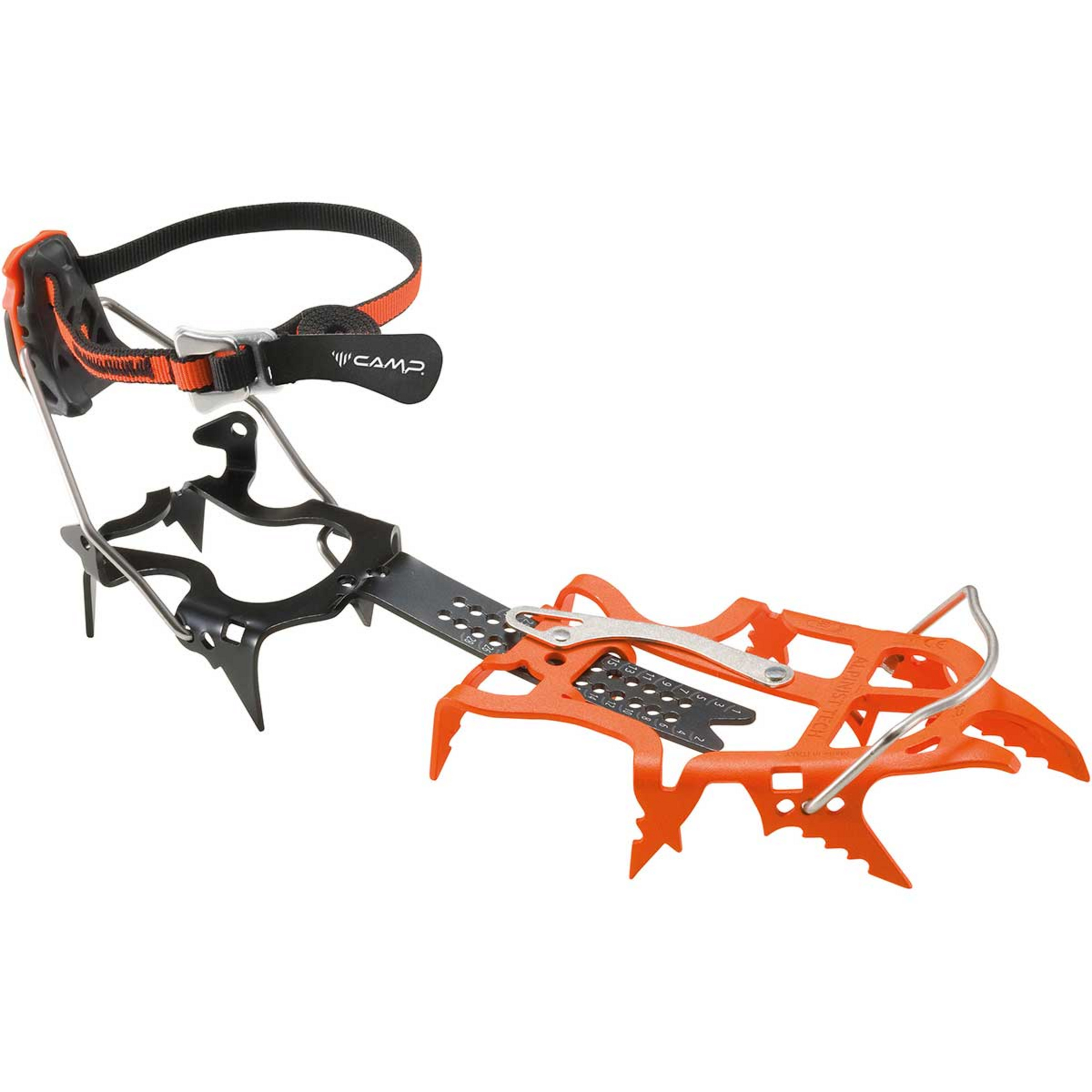 Camp Alpinist Tech Steigeisen Steigeisen orange Eisklettern