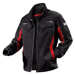 KÜBLER PULSSCHLAG Jacke schwarz/mittelrot 66 - 1324 5353-9955-66 - schwarz/mittelrot