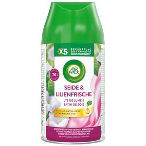 Airwick Raumduft Freshmatic Max, 250 ml, Nachfüller, Seide & Lilienfrische