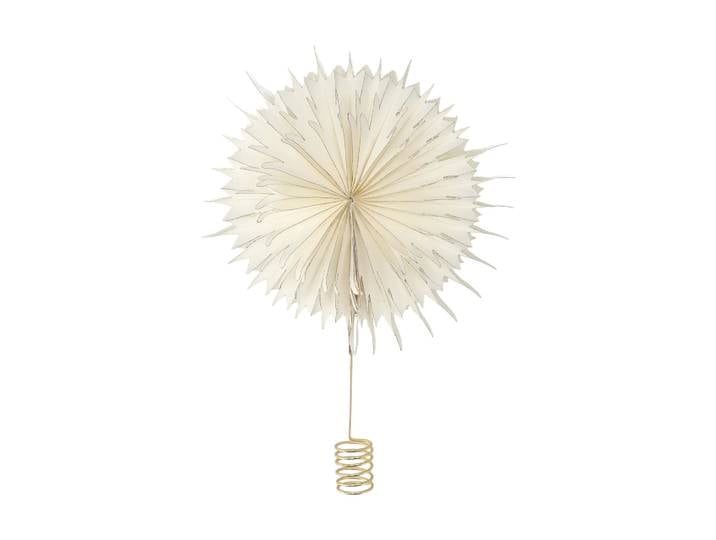 Scandi Living Étoile supérieure Dusk Blanc, Ø10 cm