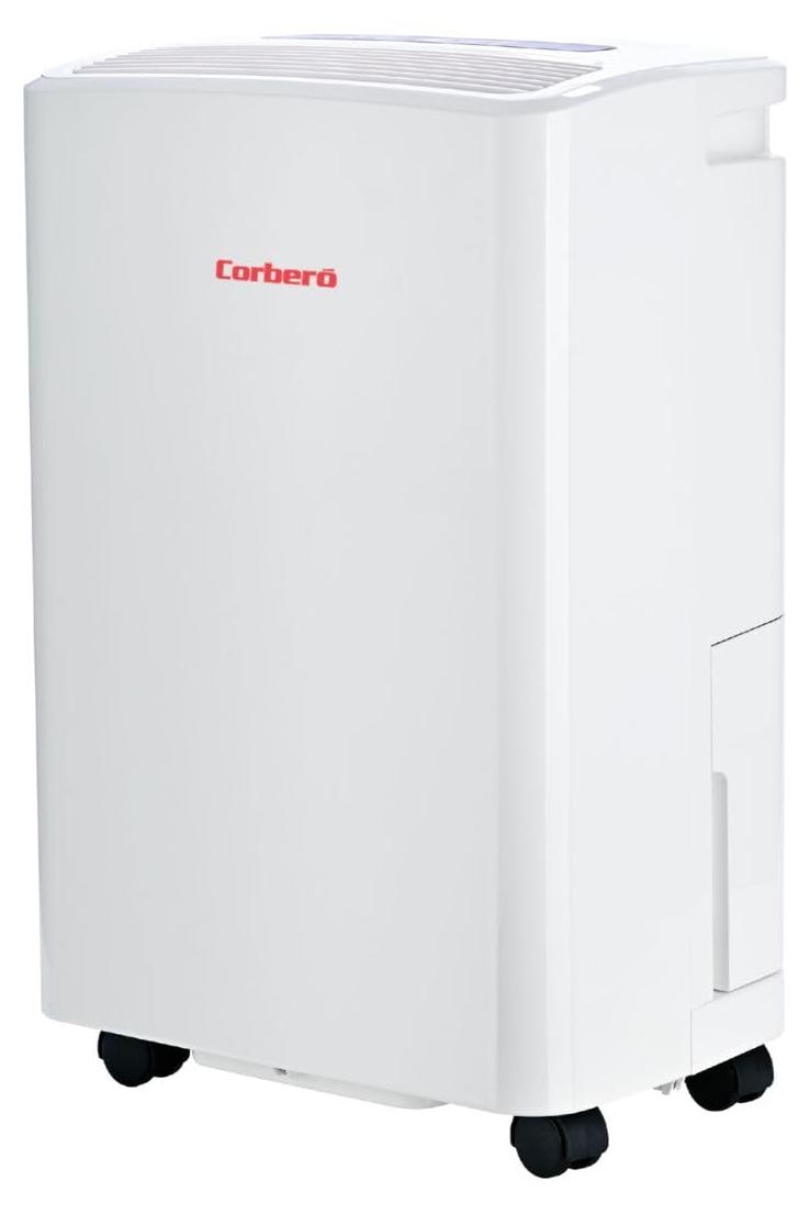 Luftentfeuchter 50 l/Tag, 5,6 l Tank, Weiß, Dauerablauf