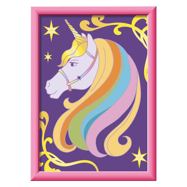 Ravensburger CreArt, Malen nach Zahlen Kinder Unicorn Academy - Wildstar (4197150)