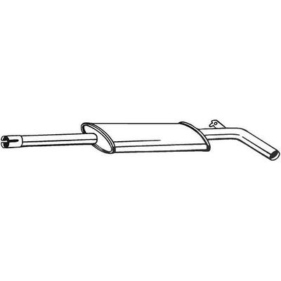 Bosal Mittelschalldämpfer [Hersteller-Nr. 280-279] für Renault