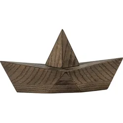 Admiral Dekoration L Schiff dunkle Eiche
