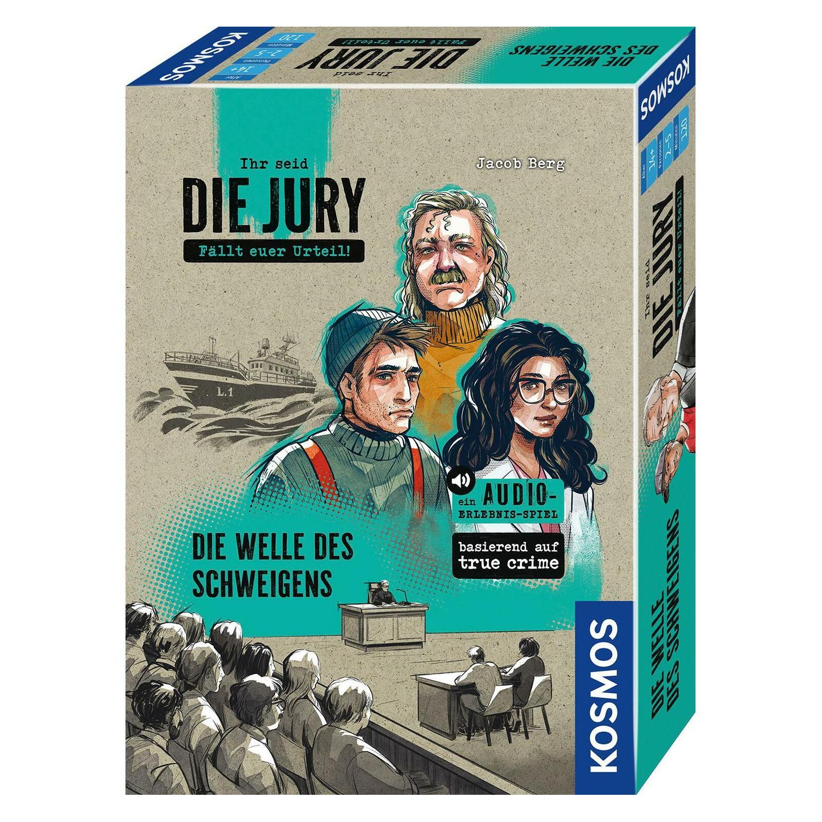 Kosmos Ihr seid die Jury: Die Welle des Schweigens (Deutsch, 2 - 5 Spieler) (68565)
