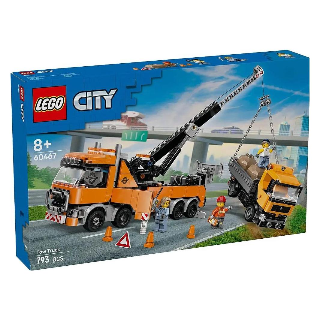 LEGO Schwerlast-Abschleppwagen mit Kran (LEGO City) (60467)