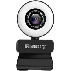 Sandberg Streamer (2 Mpx), Webcam, Weiss, Schwarz