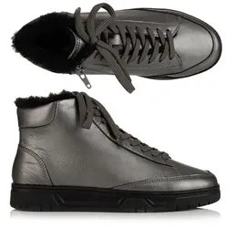 VITAFORM Damen-Hightopsneaker Nappaleder Reißverschluss Sohle Marla