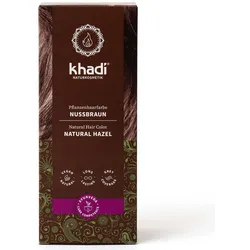 100g khadi Pflanzenhaarfarbe Natürlich Nussbraun