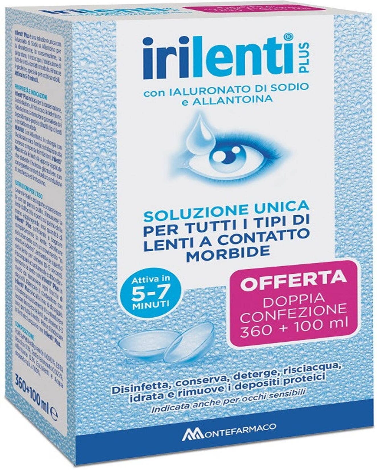 MONTEFARMACO OTC Irilenti Plus Duo Pack 360+100ml 