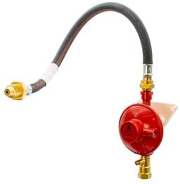 Cavagna LPG Single Cylinder Propane Gas Regulator Kit - UK POL
