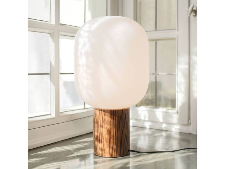 Markslöjd Tischlampe Skene, Holz dunkel, für Wohn- / Esszimmer, Holz, Skandinavisch, Tischlampe