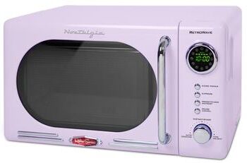 Nostalgia Retro 0.7 Cubic Foot 700-Watt Countertop Microwave Oven