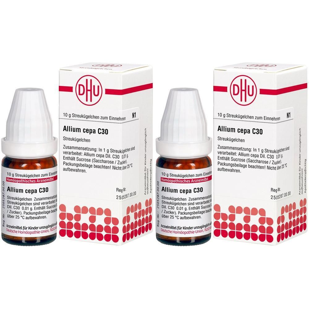 Allium Cepa C 30 Globuli 2x 2x10 g
