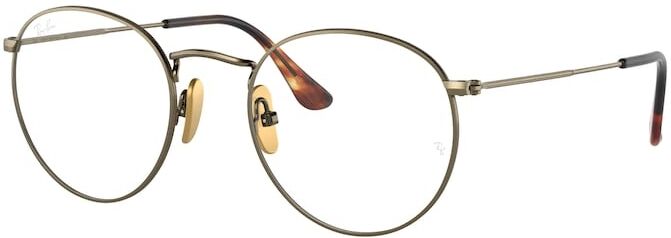 Brille Ray-Ban Round Titanium RX 8247V (1222) - RB 8247V 1222 Damen