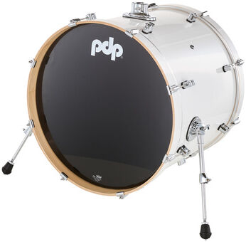 "DW PDP 22""x18"" Concept Maple Pearlescent White"