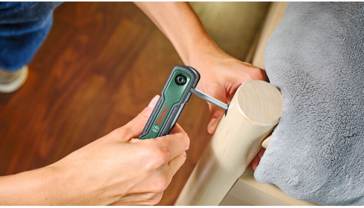 Bosch Handwerkzeuge Klappbares 8-in-1-Sechskantschlüssel-Set (1600A039L7)