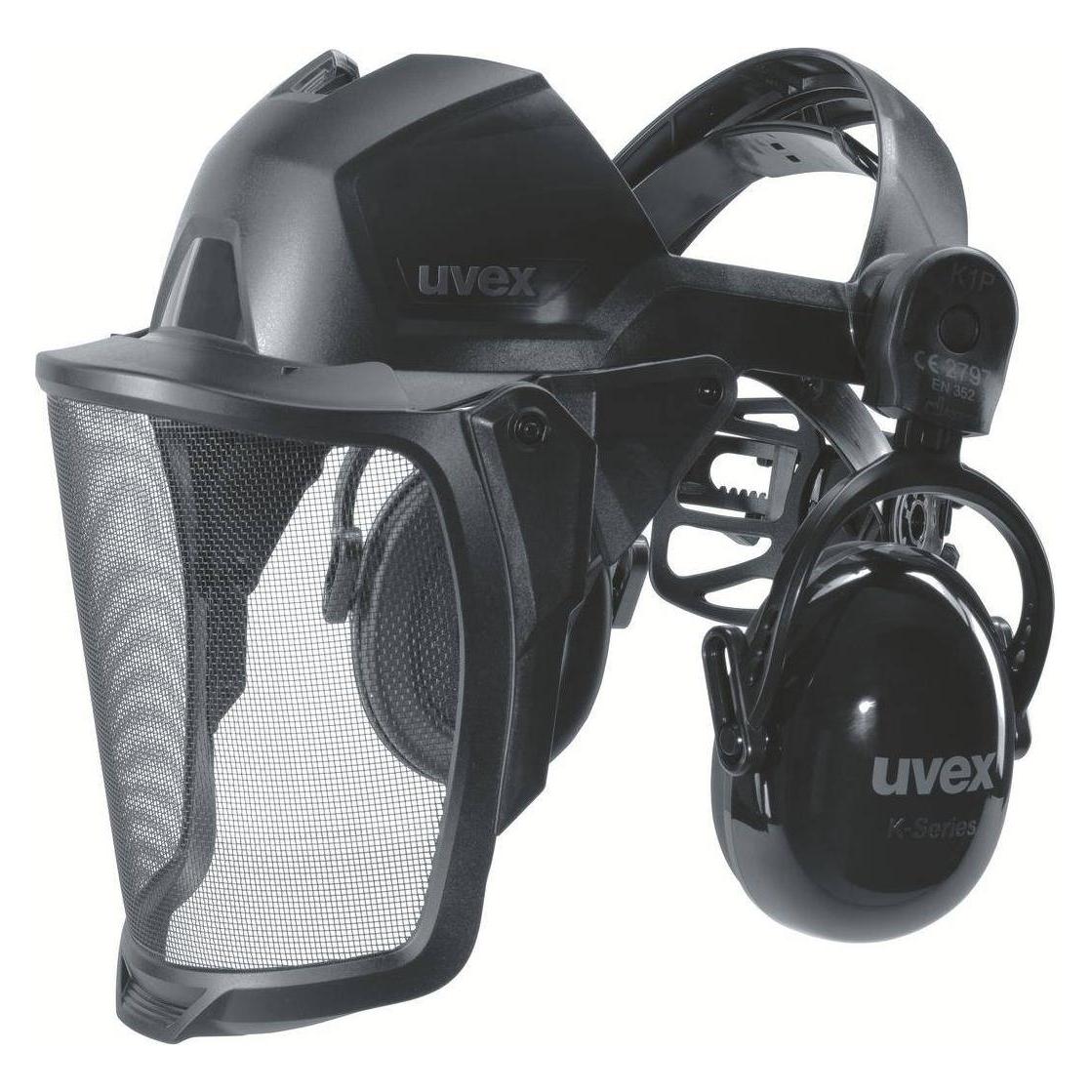 Uvex 9790215 Netzvisier Schwarz (9790215)