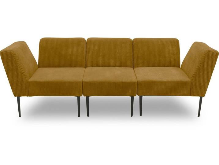 DOMO collection Sessel 700010 Lieferzeit nur 2 Wochen, auch einzeln stellbar, Cord-Bezug, Fußhöhe passend für gängige Saugroboter!