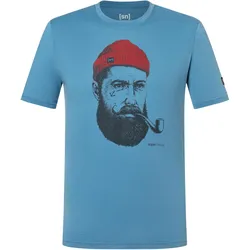 Super Natural, Herren, Funktionsshirt, Sn Sailor Tee (XXL), Blau