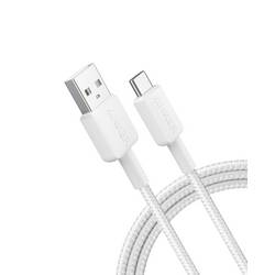 Anker USB-Kabel USB-A Stecker, USB-C® Stecker 1.8 m Weiß A81H6G21