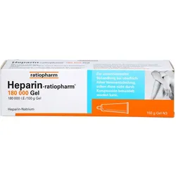 Heparin Ratiopharm 180000 Gel 150 G