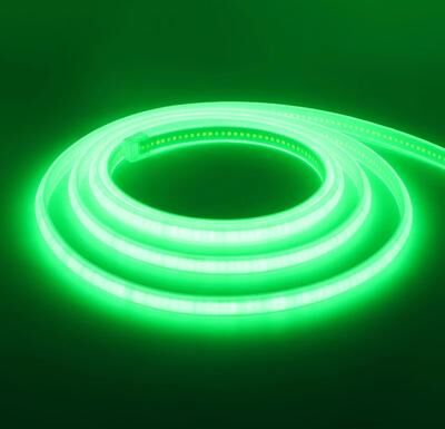 Inspired Finds High Brightness COB Neon LED Strip Waterproof Multicolor Ribbon Light green 21m