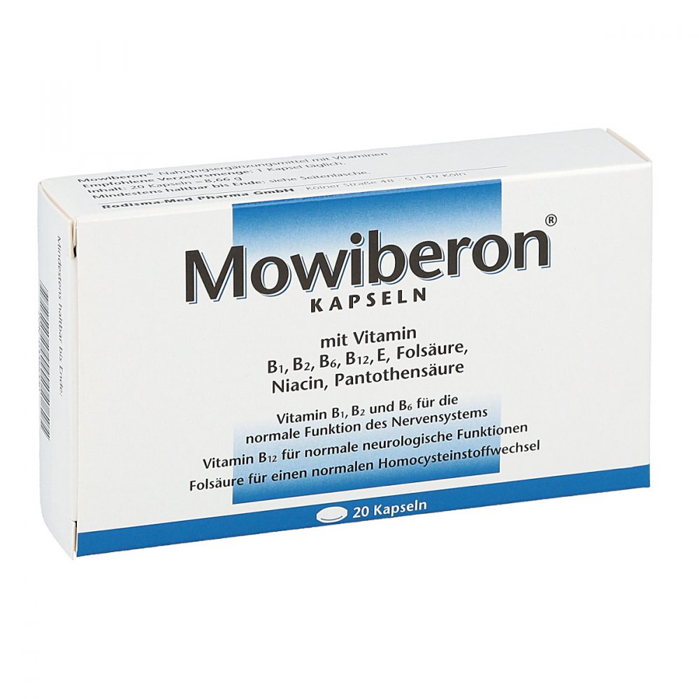 Rodisma-Med Pharma GmbH Mowiberon Kapseln 03355330