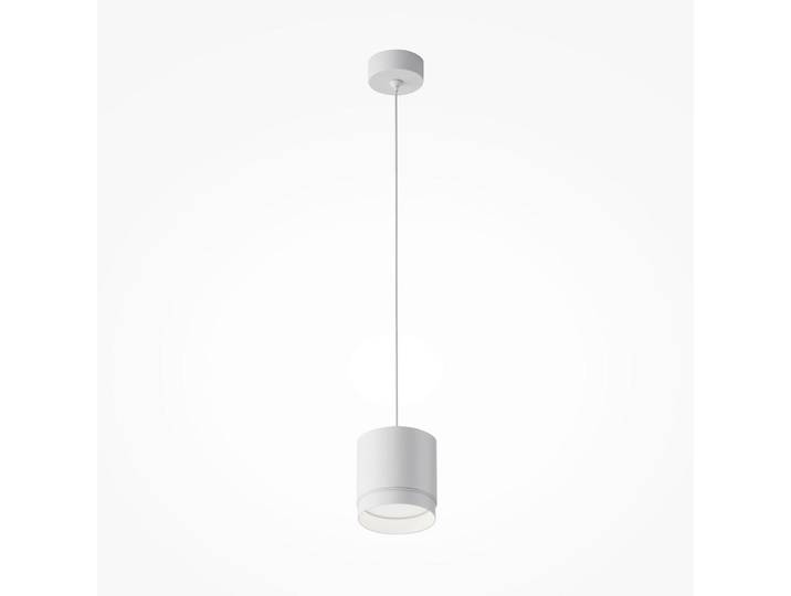 Maytoni Pendelleuchte Polar, Weiß, Metall, quadratisch, 108.5 cm, höhenverstellbar, gleichmäßige Lichtverteilung, Lampen & Leuchten, Innenbeleuchtung, Hängeleuchten, Pendelleuchten