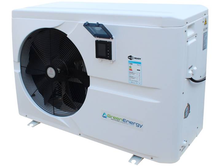 Pool-Wärmepumpe KWAD Green Energy Plus 5 , weiß, B:34cm H:57cm L:100cm, Kunststoff, Wärmepumpen, Pool-Wärmepumpe