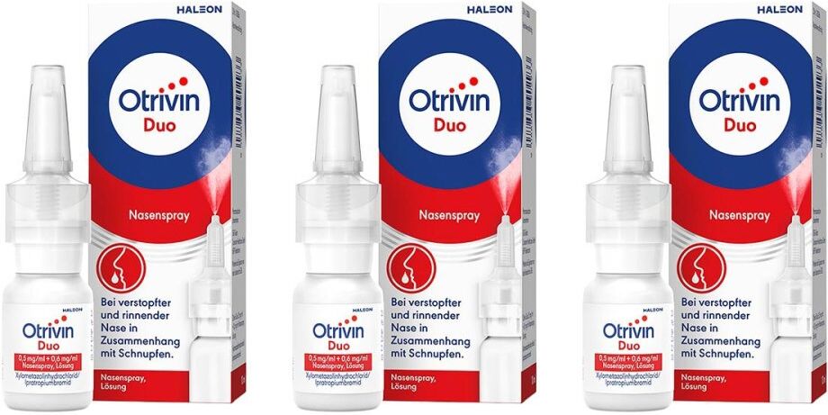 Otrivin Duo 0,5 mg/ml + 0,6 mg/ml Nasenspray 3x10ml