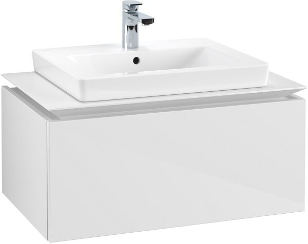 Villeroy und Boch Villeroy & Boch Legato Villeroy & Boch vasque B67800DH 80x38x50cm, Glossy White