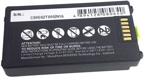 Beltrona Barcodescanner-Akku 3.7V 2500 mAh Passend für Marke Zebra