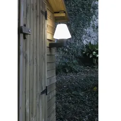 Faro Outdoor Wandleuchte MISTU E27, IP44, dunkelgrau FAR-74432A-02