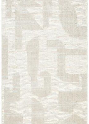 Terra by Obeetee Oslo Puzzle Ivory Rug