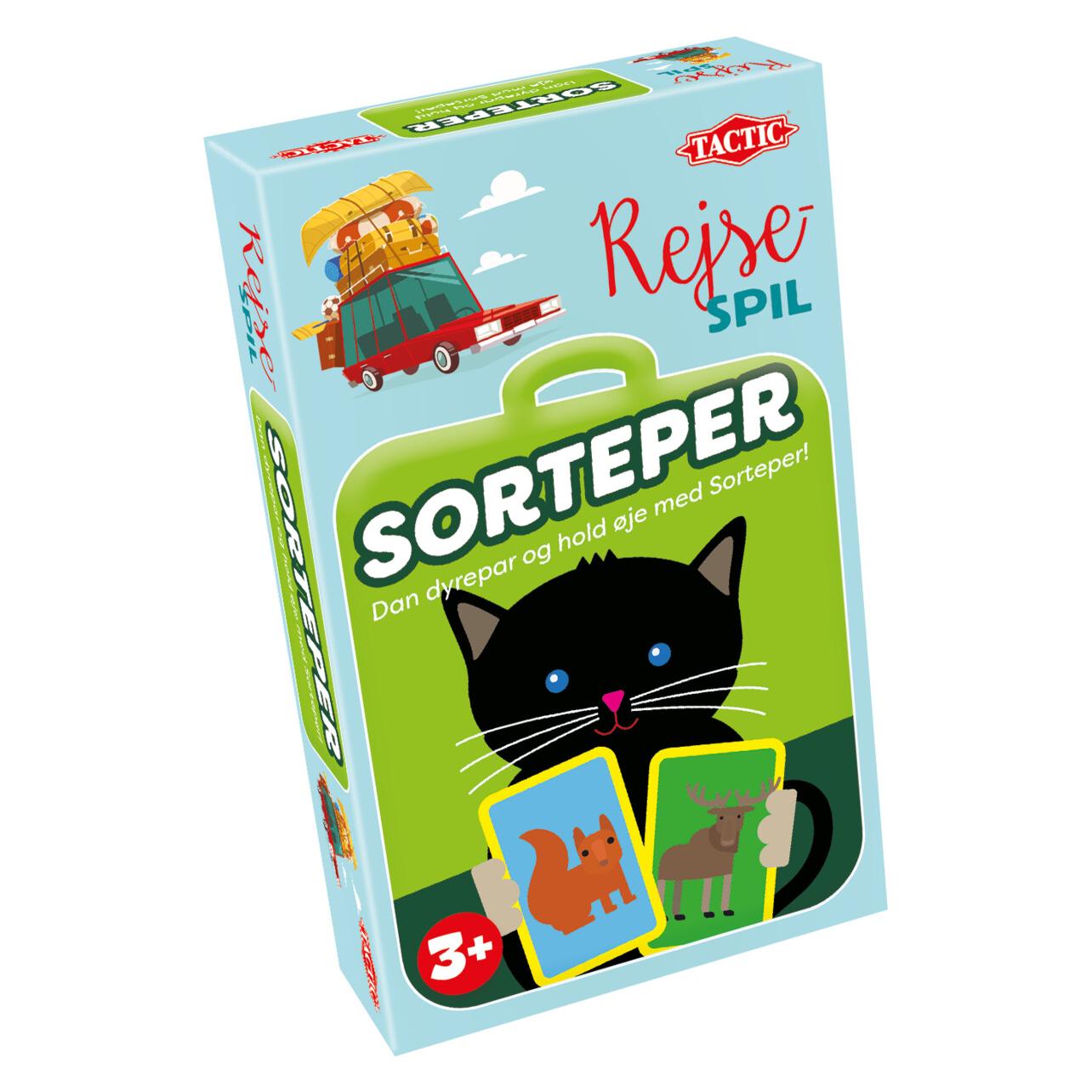 Tactical Tactic - Sorteper, Rejsespil (54394) (54394)