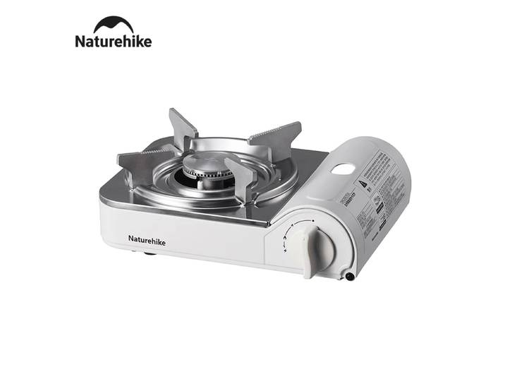 Réchaud à gaz de camping Naturehike, réchaud portable à cassette pour l'extérieur, 2200W, haute puissance, cuisine de camping, tente, brûleur léger pour barbecue