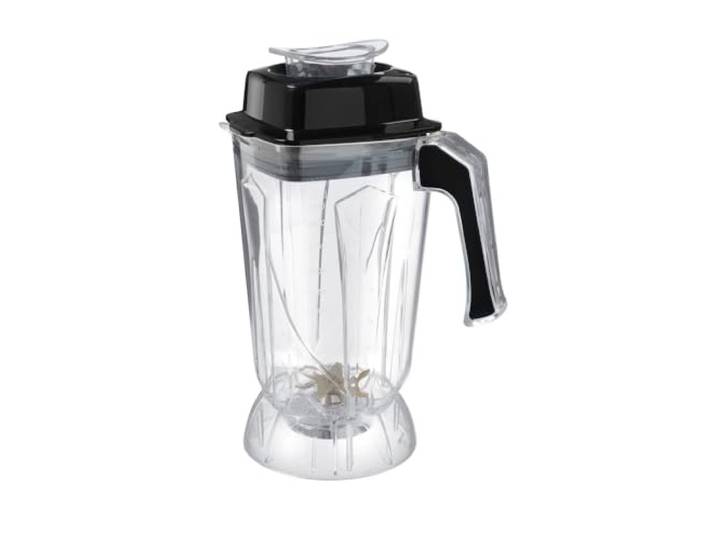 HENDI Kanne, für HENDI Standmixer 230213-230602-230664, Komplettset Messer-Kanne-Deckel, aus Tritan Copolyester BPA Frei, Smoothie-Cocktails-Desserts, 200x170x(H)360mm, 2,5L
