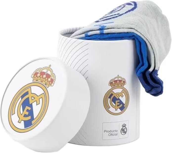 Artesania Cerda Pack Calcetines 3 Piezas Real Madrid Talla Única Mujer